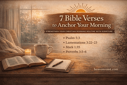 7 Bible Verses to Anchor Your Christian Morning Routine - Inspired By Heaven