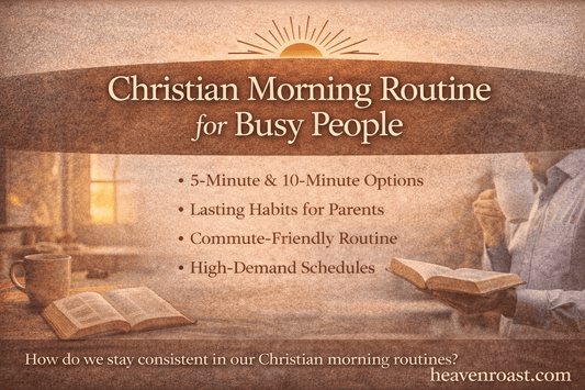 Christian Morning Routine for Busy People - Inspired By Heaven